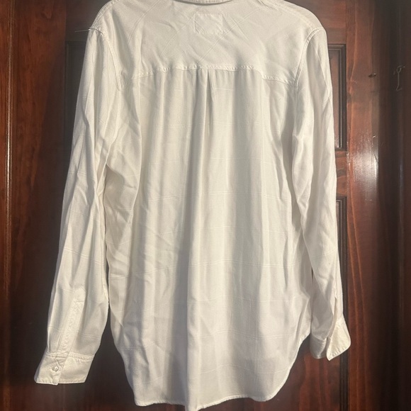 Rails White Button-Up Top - Picture 3 of 3